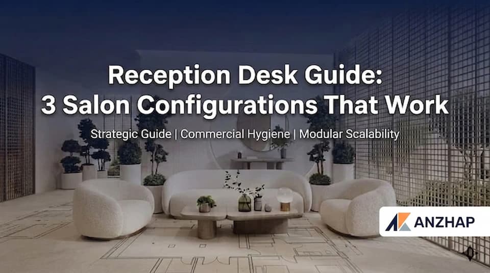Reception Desk Guide: 3 Salon Configurations That Work
