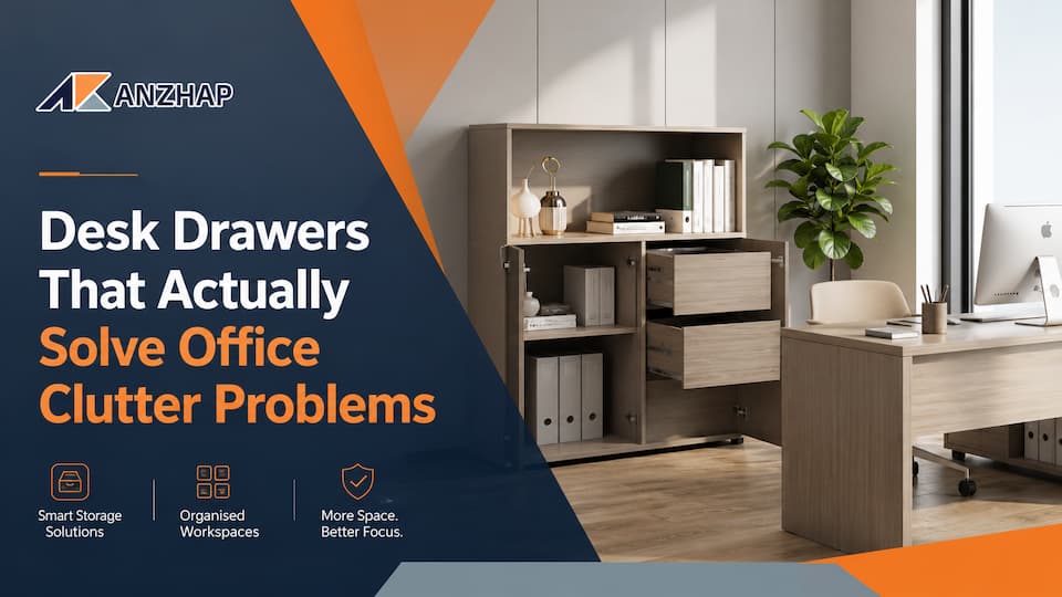 Desk Drawers That Actually Solve Office Clutter Problems