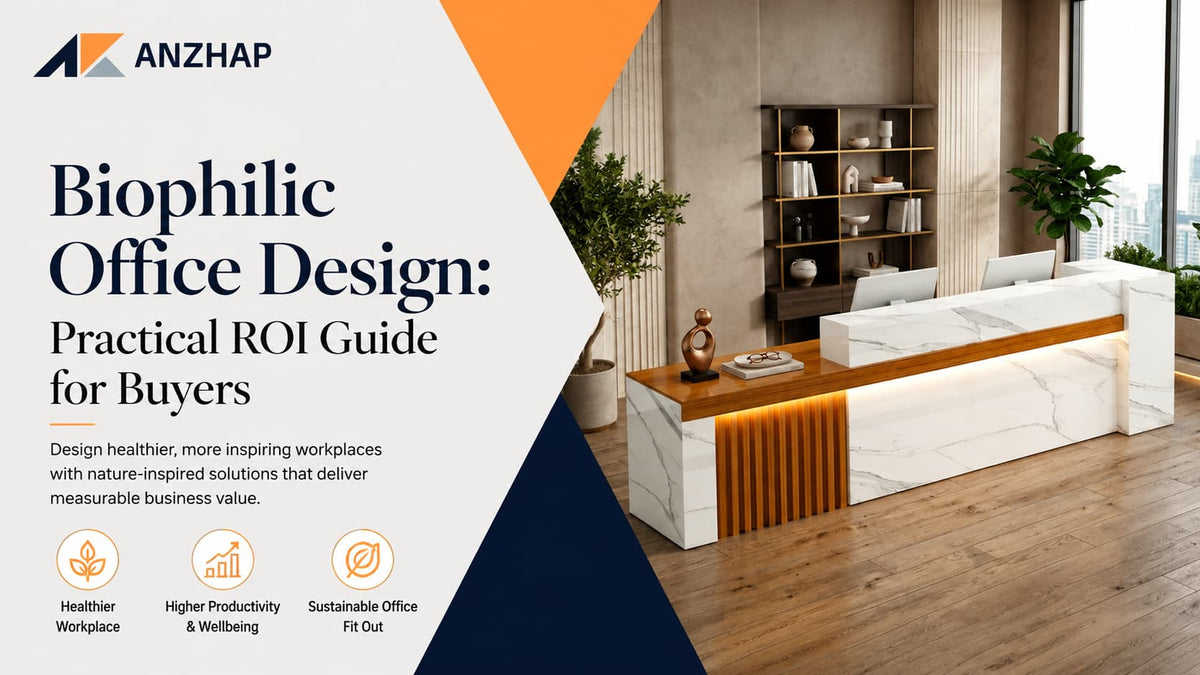 Biophilic Office Design: Practical ROI Guide for Buyers