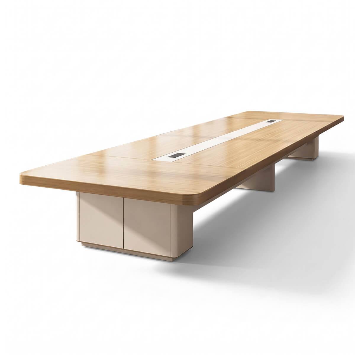 Executive Meeting Table with Storage Modern Corporate Desk ANZHAP-HYZ-2046-mainpictures 1