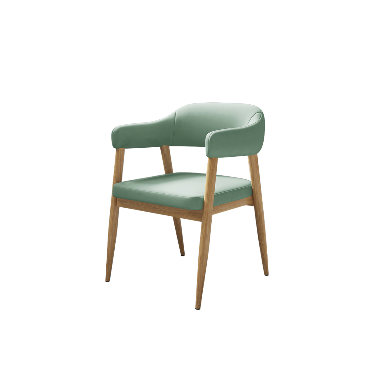 Blue Upholstered Mounted Booth Seating Set for Breakrooms - ANZHAP JDZH-2076 Main picture11