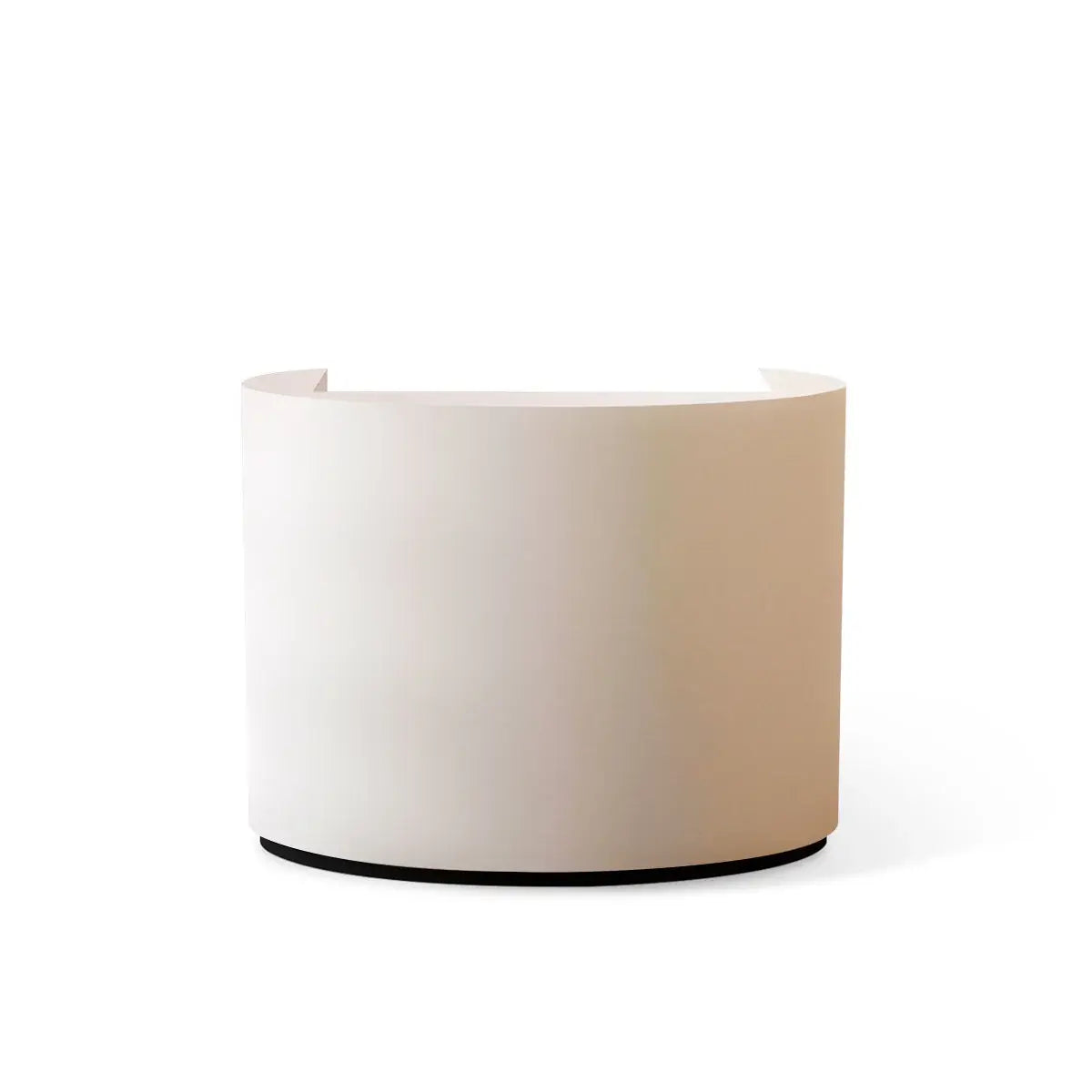 Compact Round Front Desk Space-Saving Salon Welcome Counter ANZHAP-JDT-7306-mainpictures 2