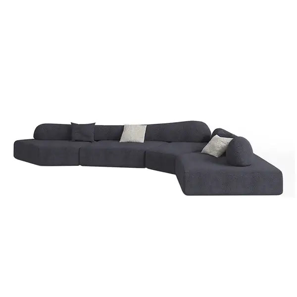Curved Office Reception Sofa Large Lobby Welcome Couch ANZHAP-BSF-2018-mainpictures 41