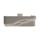 L150xP60xH100cm / Gris