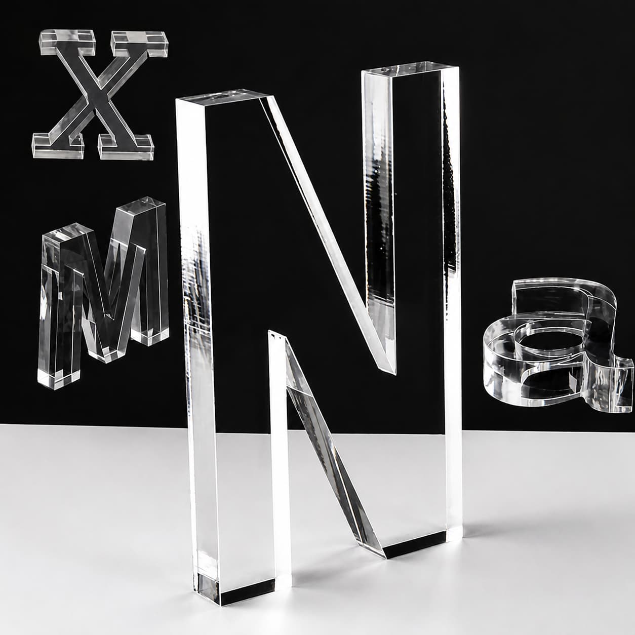 Custom 3D Acrylic Letters for Reception Desk Logo-3