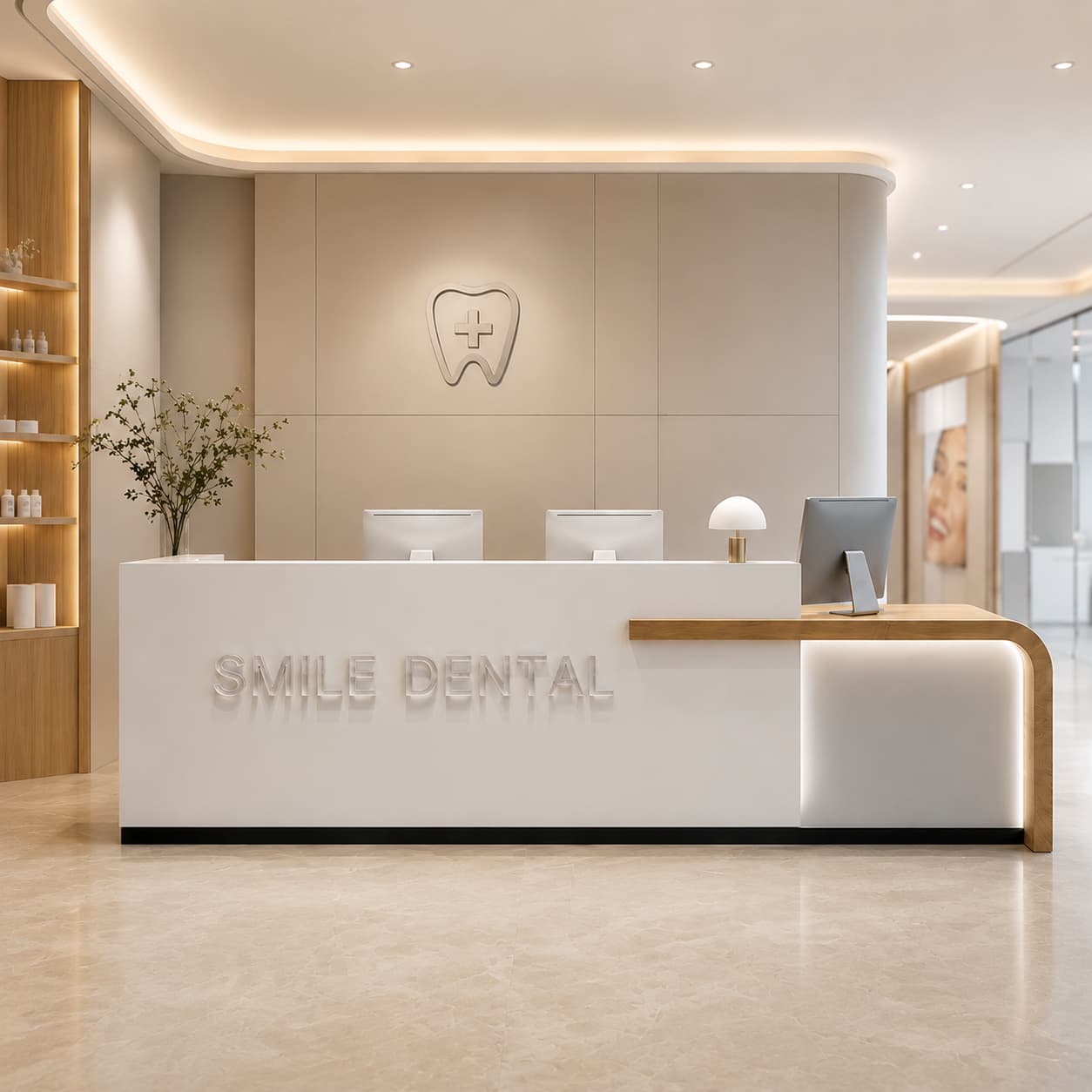 Custom 3D Acrylic Letters for Reception Desk Logo-5