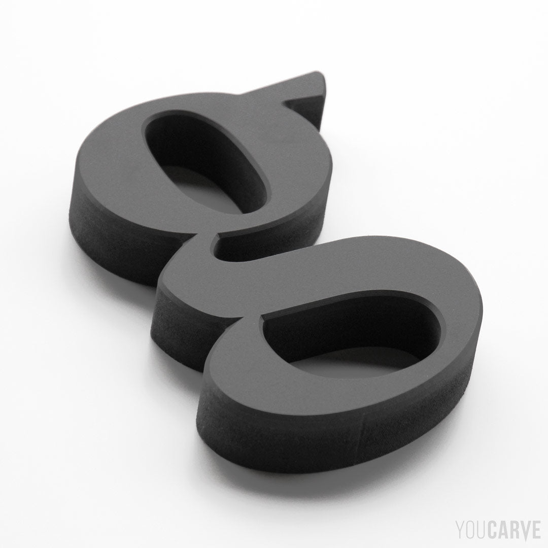 Custom PVC 3D Letters for Reception Desk Logo-7