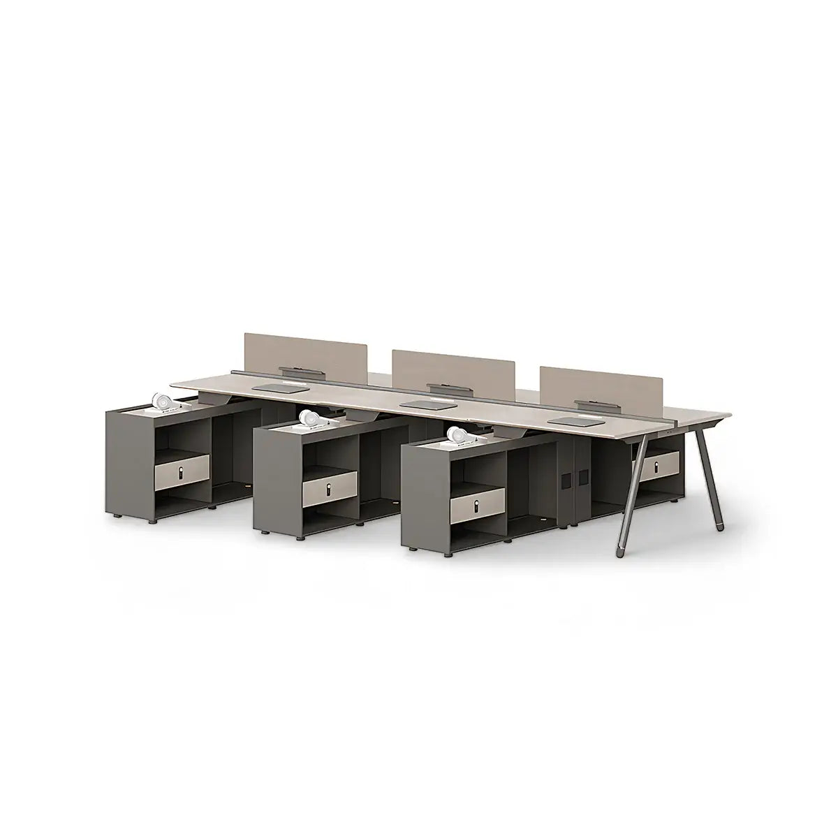 Designer Office Desk - Aesthetic Minimalist Desk Setup ANZHAP-BGZ-204-mainpictures 17