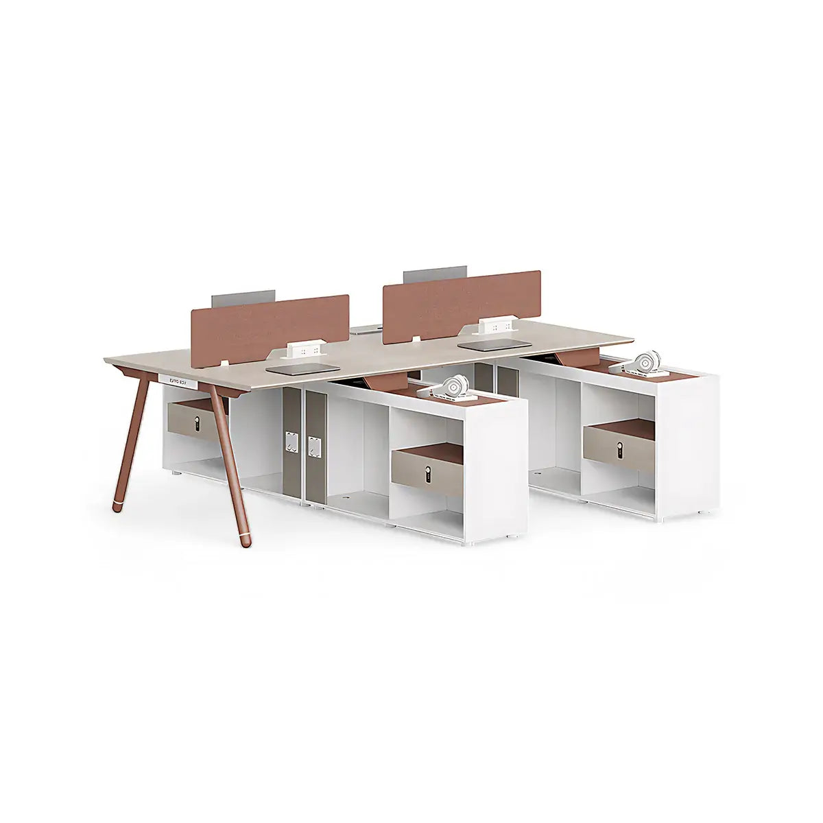 Designer Office Desk - Aesthetic Minimalist Desk Setup ANZHAP-BGZ-204-mainpictures 25