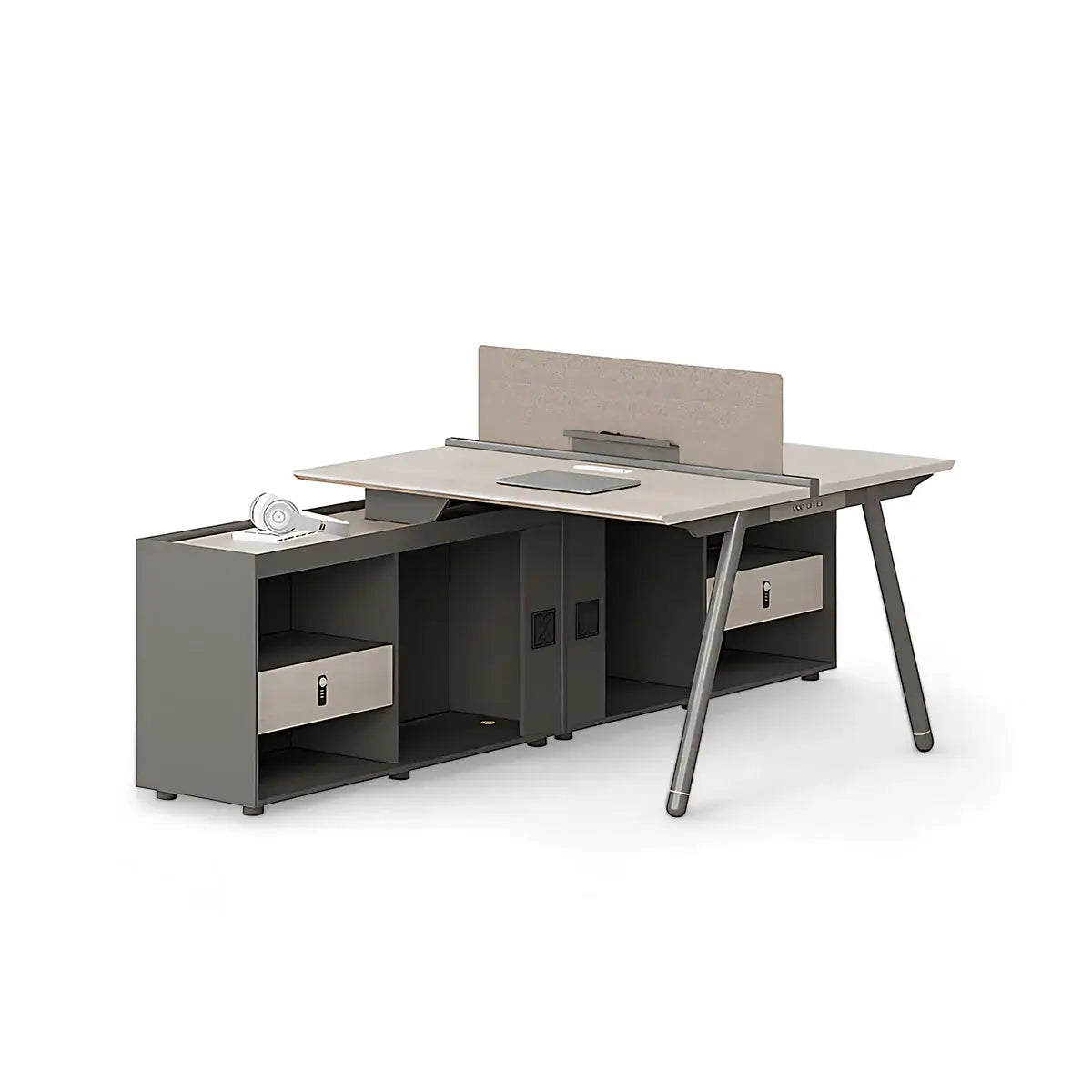Designer Office Desk - Aesthetic Minimalist Desk Setup ANZHAP-BGZ-204-mainpictures 30