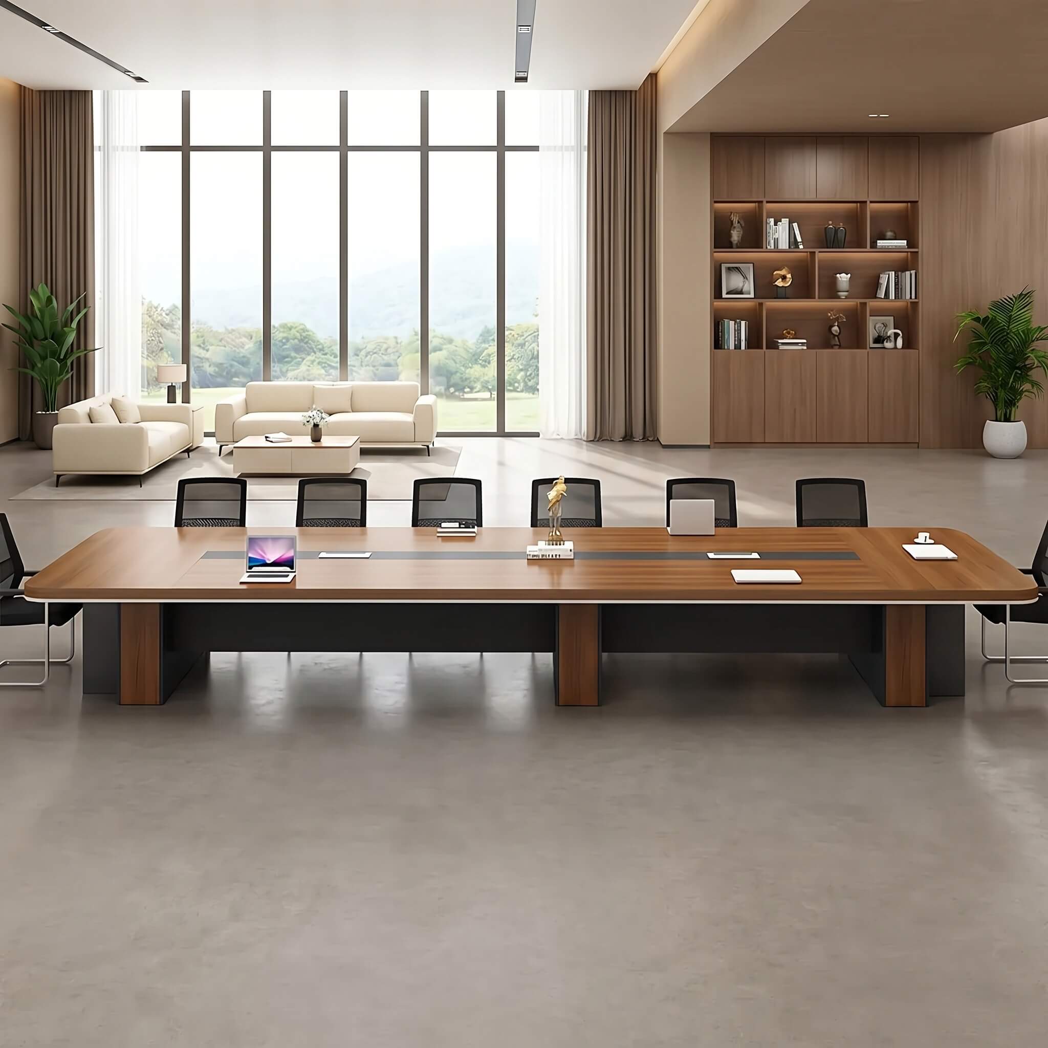 Executive Office Table Premium Modern Boardroom Desk ANZHAP-HYZ-707-mianpictures1 1