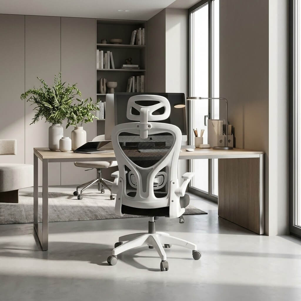 High Back Office Chair - Height Adjustable Desk Chair for Tall ANZHAP-BGY-2025-mainpictures 36
