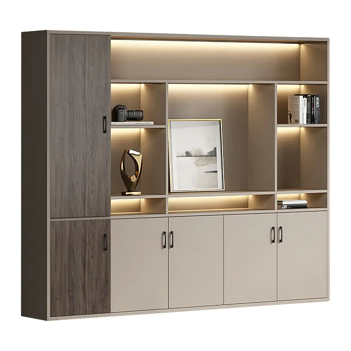 L-Shaped Office Desk with Lockable Storage DrawersANZHAP- LBZ-2082-mainpictures 10