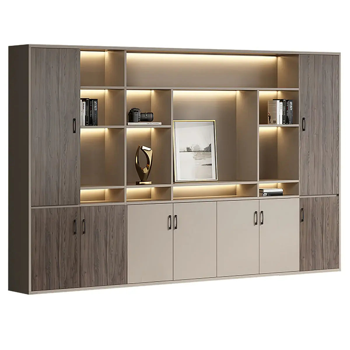 L-Shaped Office Desk with Lockable Storage DrawersANZHAP- LBZ-2082-mainpictures 12