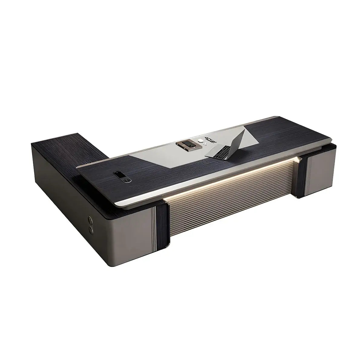 L-Shaped Office Desk with Lockable Storage DrawersANZHAP- LBZ-2082-mainpictures 5