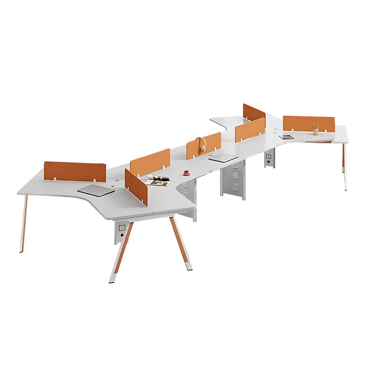 Large Agency Creative Desk - Modern Office Workstation ANZHAP-YGZ-2014-mainpictures 28