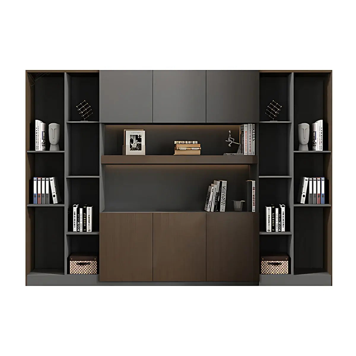 Large Capacity Office Storage Cabinet File Bookshelf ANZHAP-WJG-2150-mian pictures 14