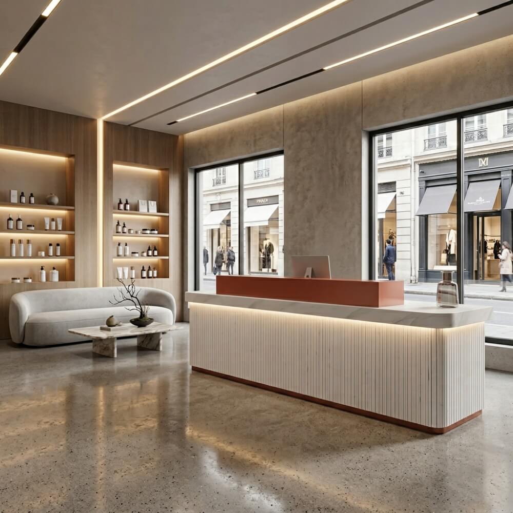Commercial Center Reception Desks