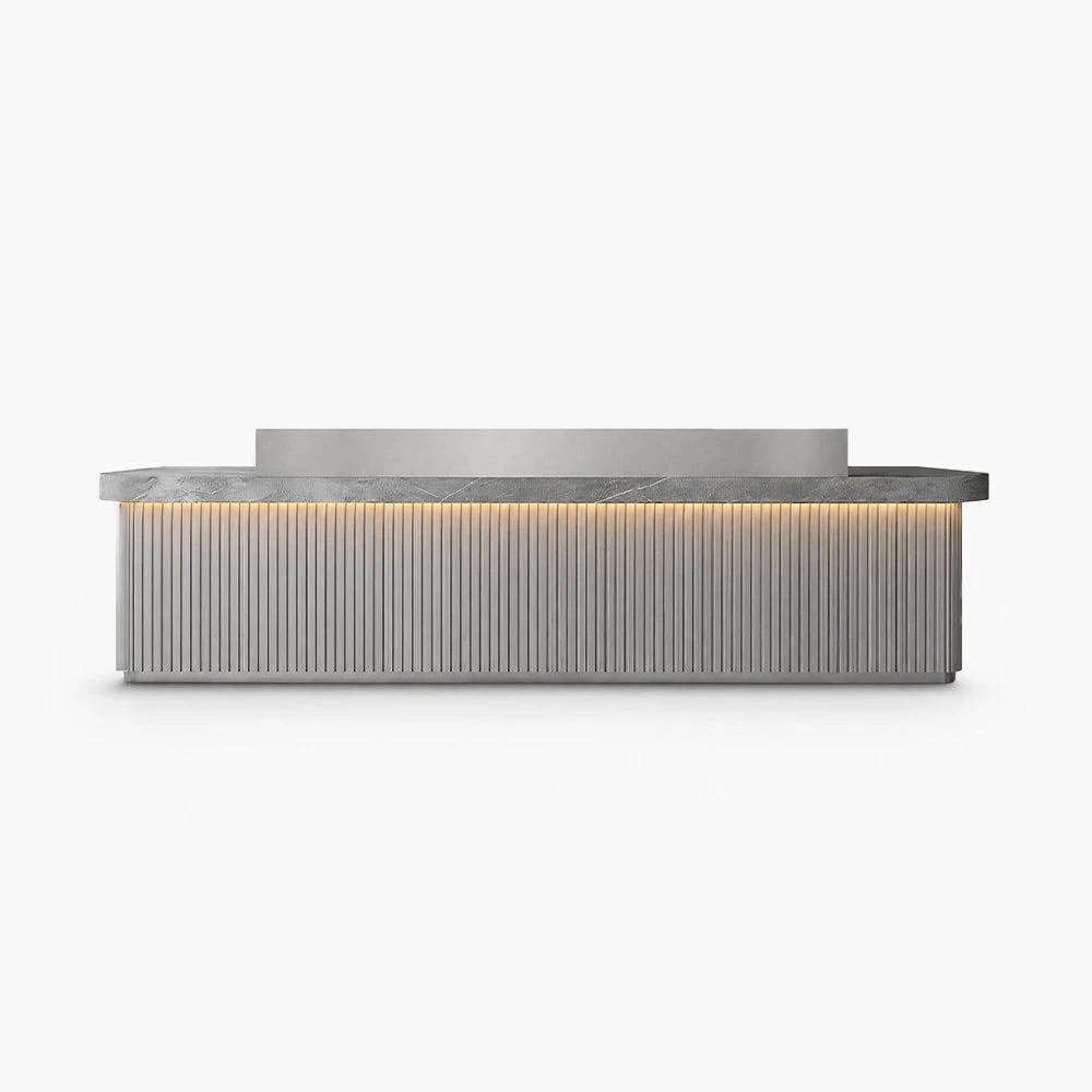 Large Fully Assembled Reception Counter Modern White LED Front Desk ANZHAP- JDT-7162-mainpictures 6