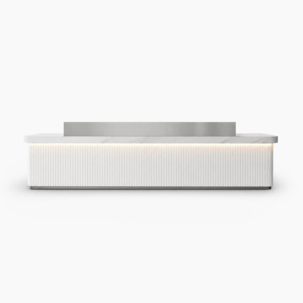 Large Fully Assembled Reception Counter Modern White LED Front Desk ANZHAP- JDT-7162-mainpictures 7
