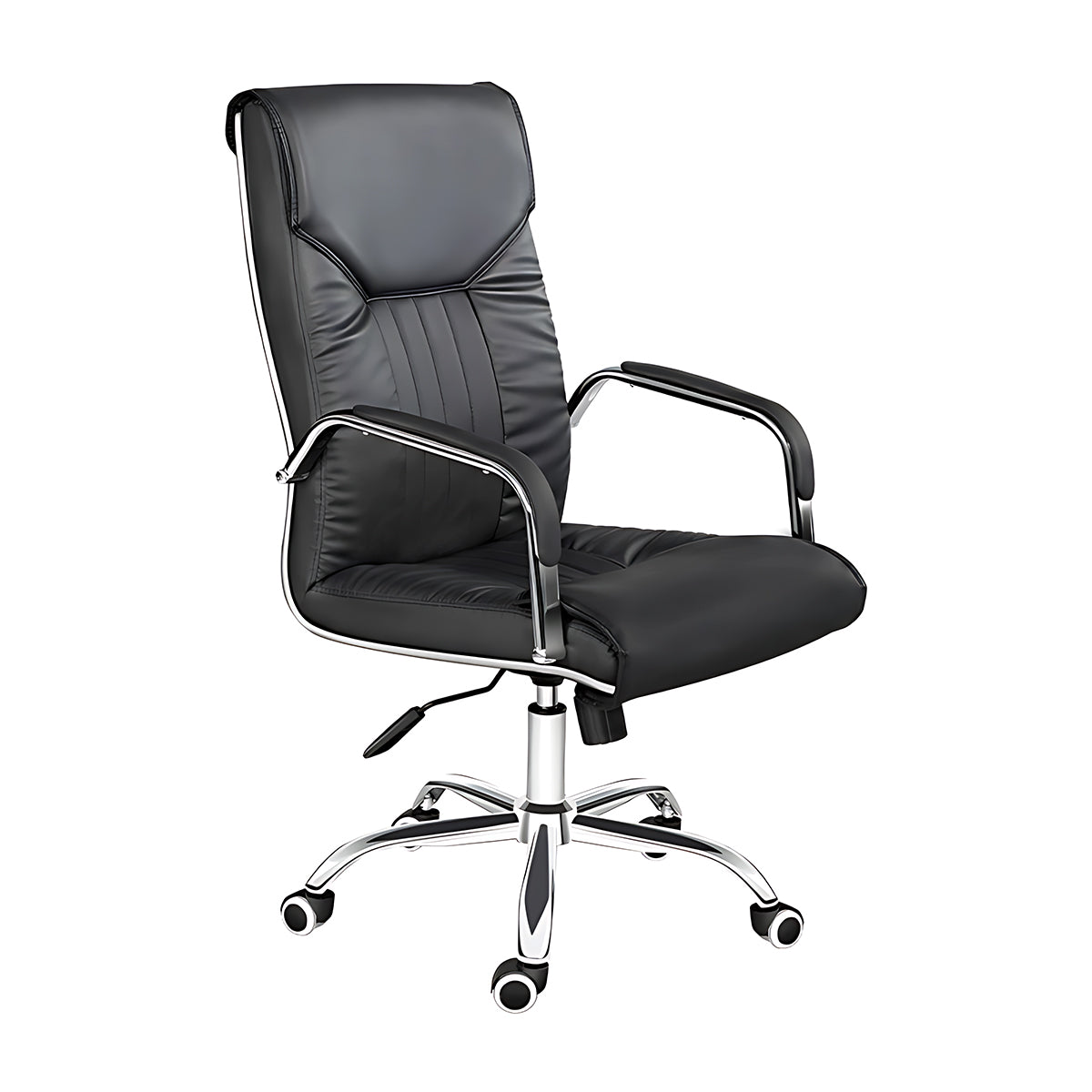 Leather Director Chair - Ergonomic High Back Swivel Office Chair - ANZHAP YZ-707 Main picture9