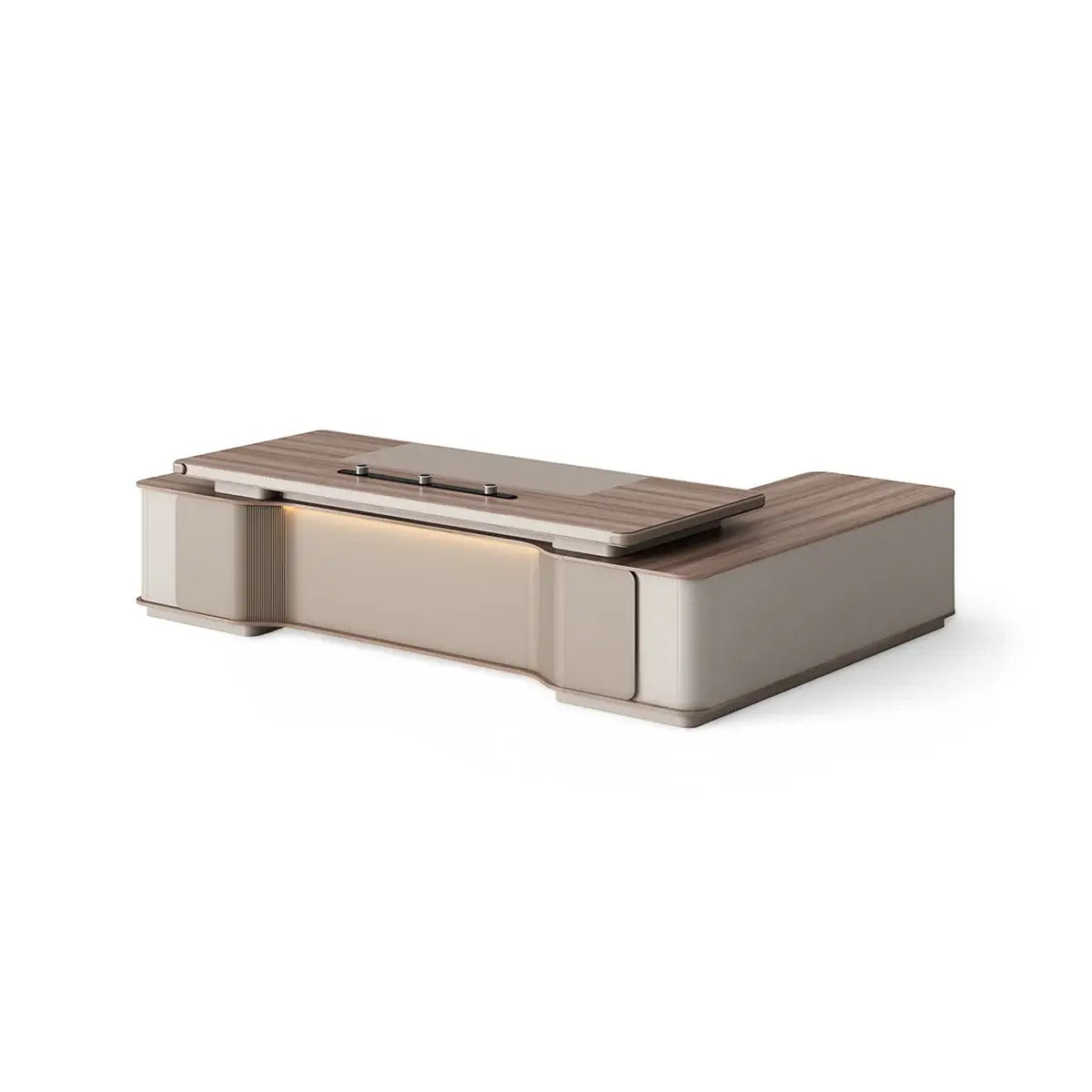 Luxury L-Shaped Executive Desk - Modern CEO Office Workstation ANZHAP-LBZ-2063-mainpictures 10