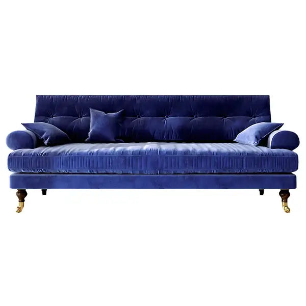 Mid Century Modern Velvet Sofa 3-Seater Lounge Couch ANZHAP-BSF-14-mainpictures 17