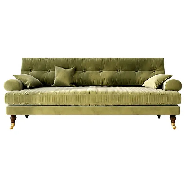 Mid Century Modern Velvet Sofa 3-Seater Lounge Couch ANZHAP-BSF-14-mainpictures 22