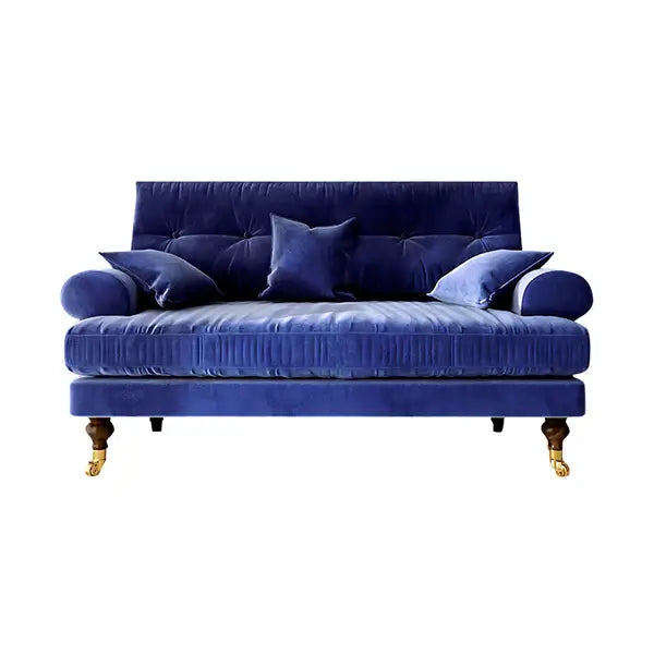 Mid Century Modern Velvet Sofa 3-Seater Lounge Couch ANZHAP-BSF-14-mainpictures 26