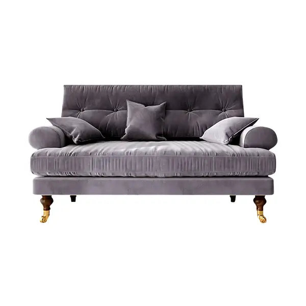 Mid Century Modern Velvet Sofa 3-Seater Lounge Couch ANZHAP-BSF-14-mainpictures 28