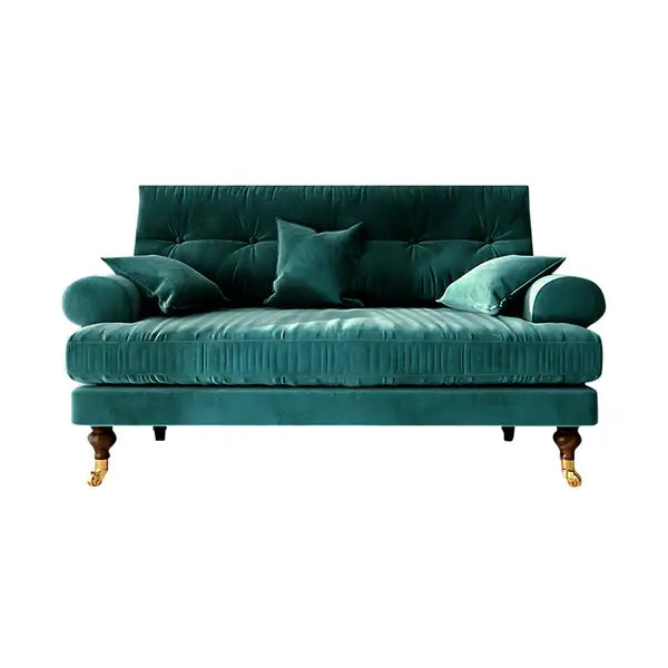Mid Century Modern Velvet Sofa 3-Seater Lounge Couch ANZHAP-BSF-14-mainpictures 30