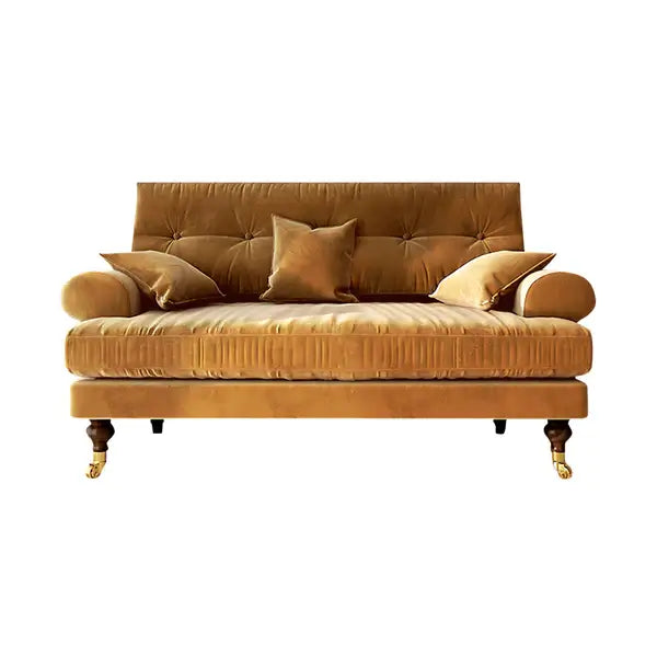 Mid Century Modern Velvet Sofa 3-Seater Lounge Couch ANZHAP-BSF-14-mainpictures 32