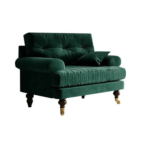Mid Century Modern Velvet Sofa 3-Seater Lounge Couch ANZHAP-BSF-14-mainpictures 4