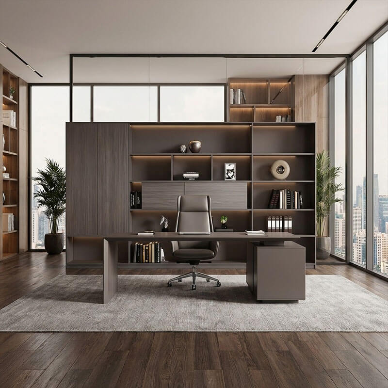 Modern Bookshelf Room Divider Shelving Unit ANZHAP-WJG-2199-mainpictures 17
