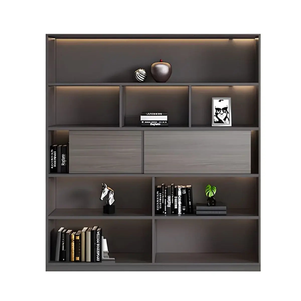 Modern Bookshelf Room Divider Shelving Unit ANZHAP-WJG-2199-mainpictures 15