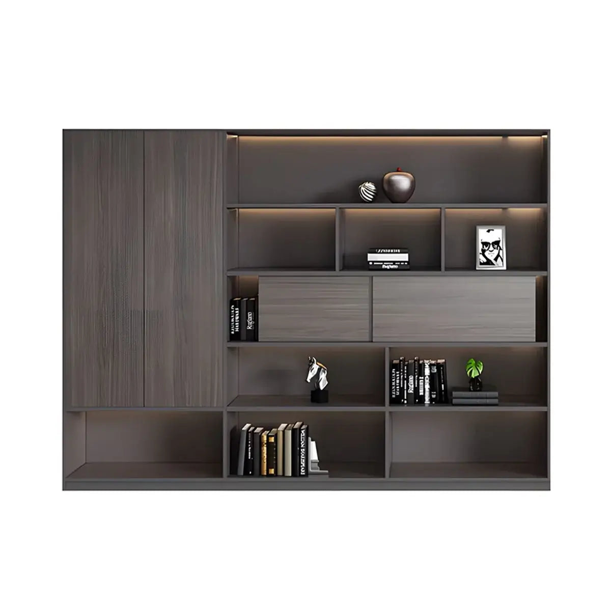 Modern Bookshelf Room Divider Shelving Unit ANZHAP-WJG-2199-mainpictures 17