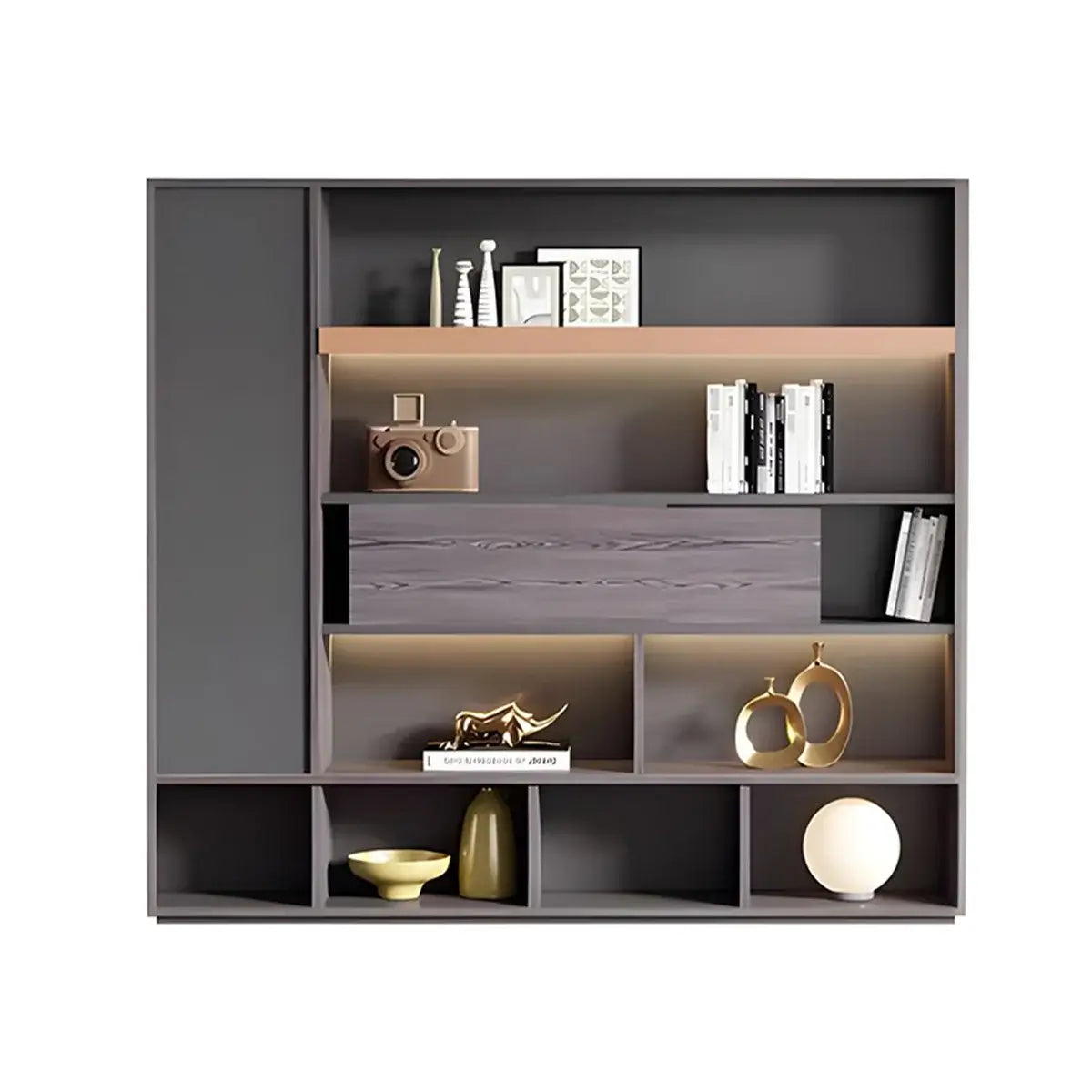 Modern Bookshelf Room Divider Shelving Unit ANZHAP-WJG-2199-mainpictures 19