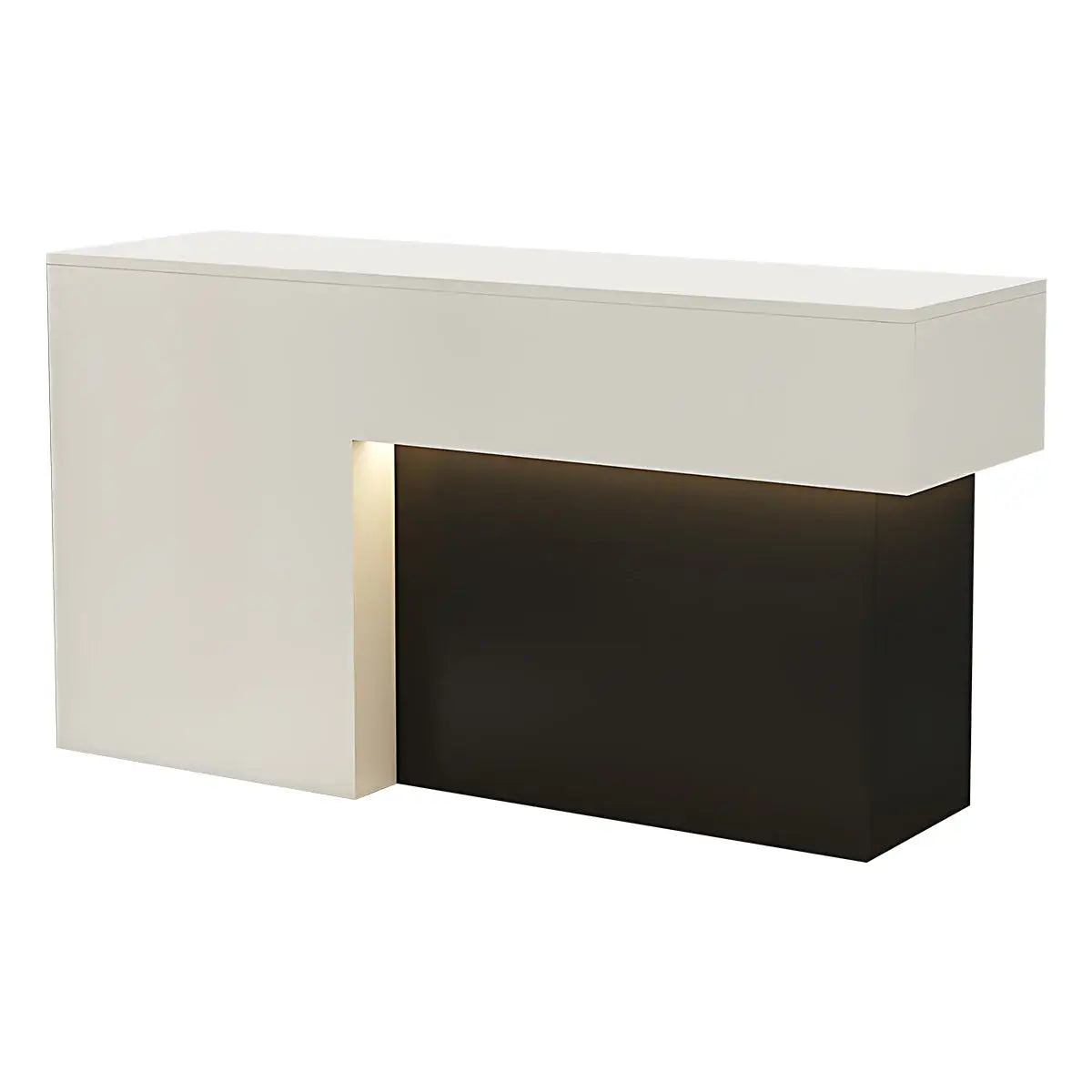 Modern Compact Front Desk with LED Space-Saving Welcome Counter ANZHAP-JDT-2267-mainpict ures 10