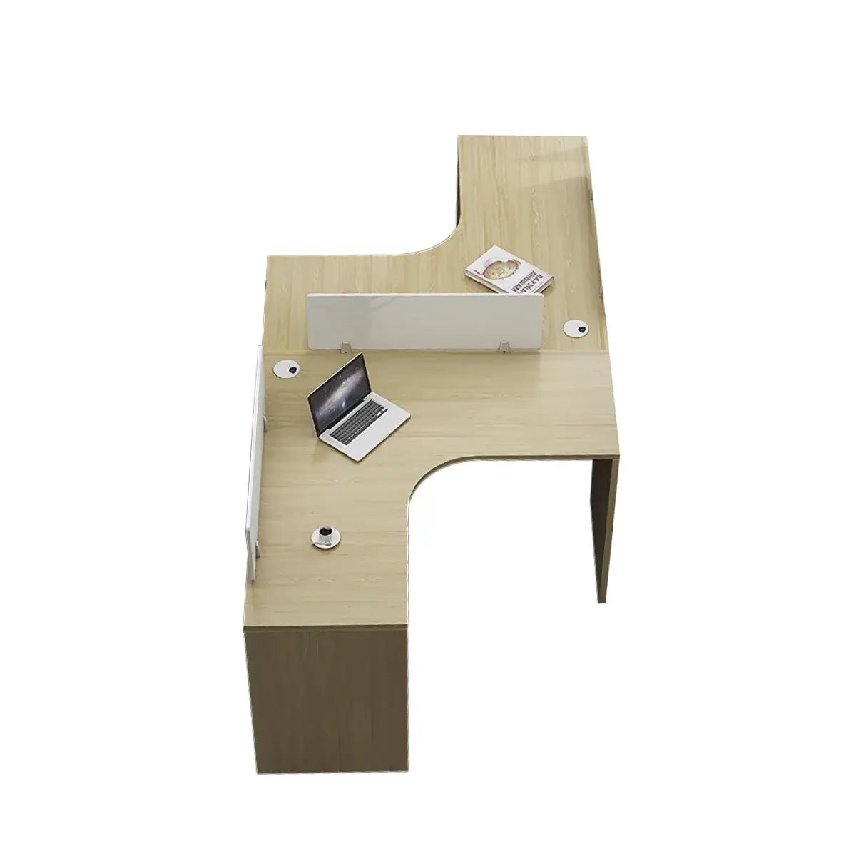 Modern Curved Adjustable Desk - Creative Agency Workstation ANZHAP- BGZ-007-mainpictures 71