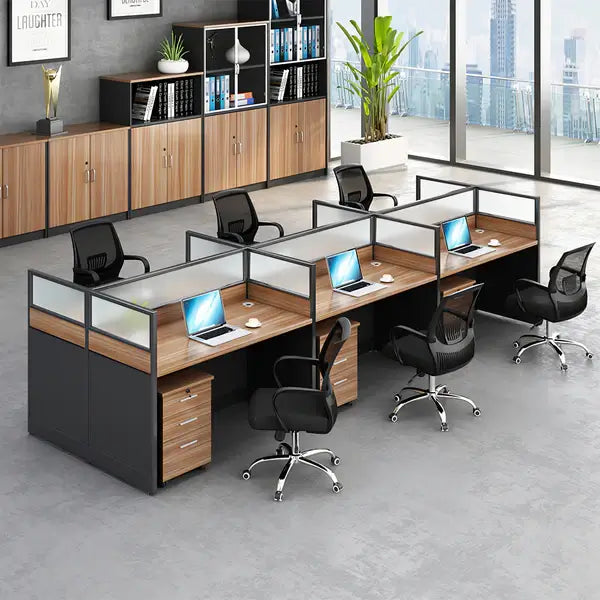 Modern Curved Office Table - Compact Workstation with Drawers ANZHAP- BGZ-2024-mainpictures 5