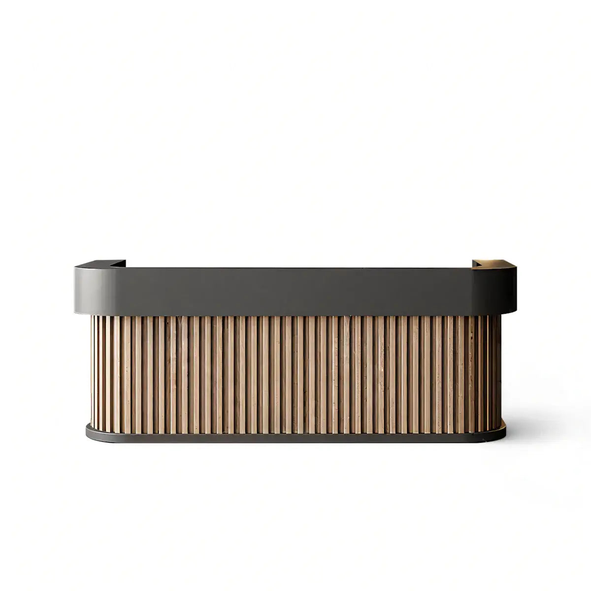 Modern Curved Salon Reception Desk Affordable Beauty Shop Counter ANZHAP-JDT-2028-mainpictures 1