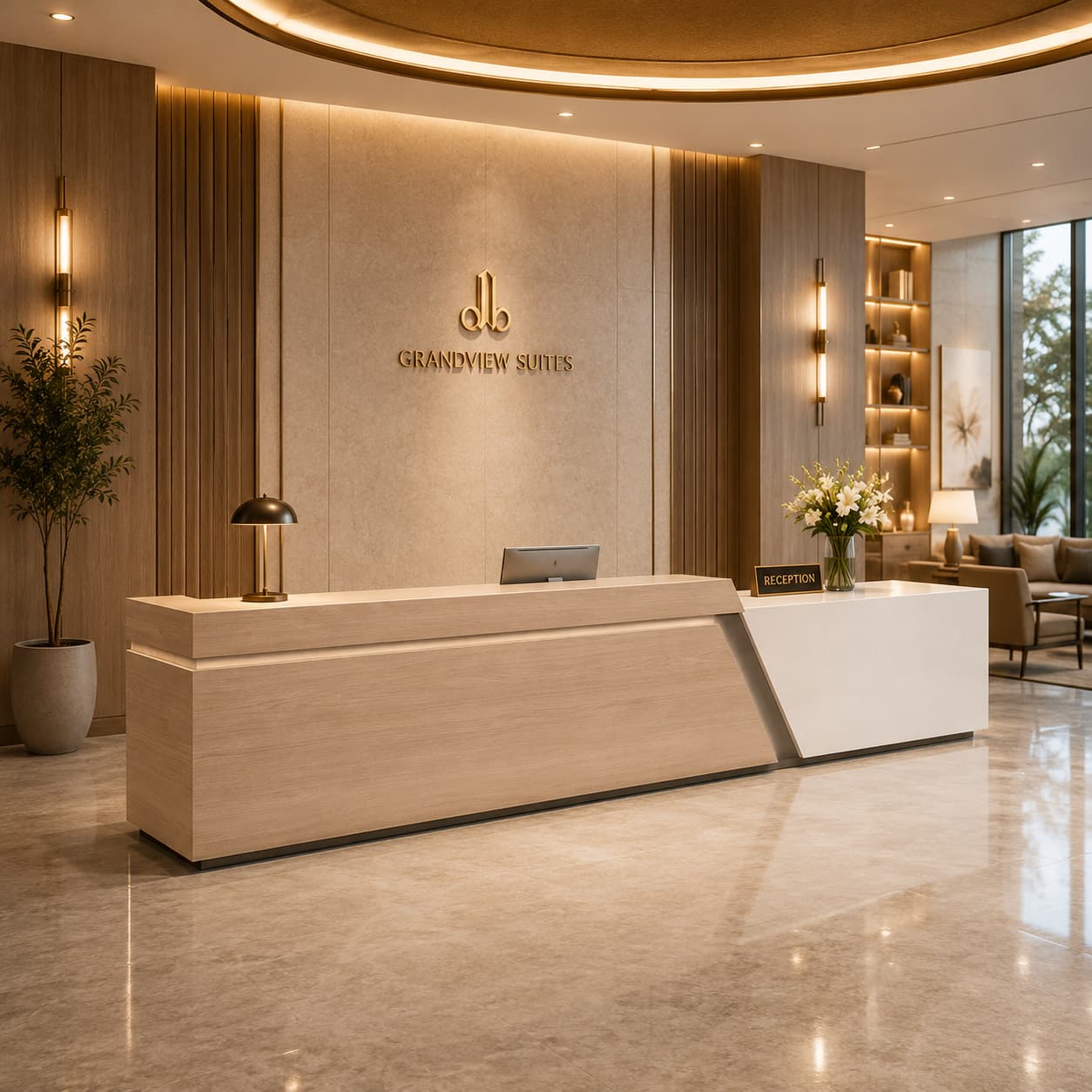 Modern Front Desk Reception Desk for Hotel and Office Spaces-JDT-S035-main pictures 18