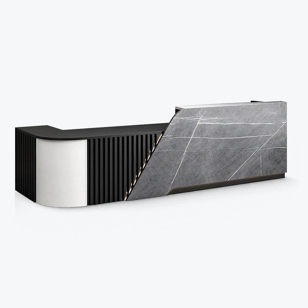 Modern L-Shaped Reception Desk with LED for Medical Clinics Offices ANZHAP- JDT-2248-mainpictures 18