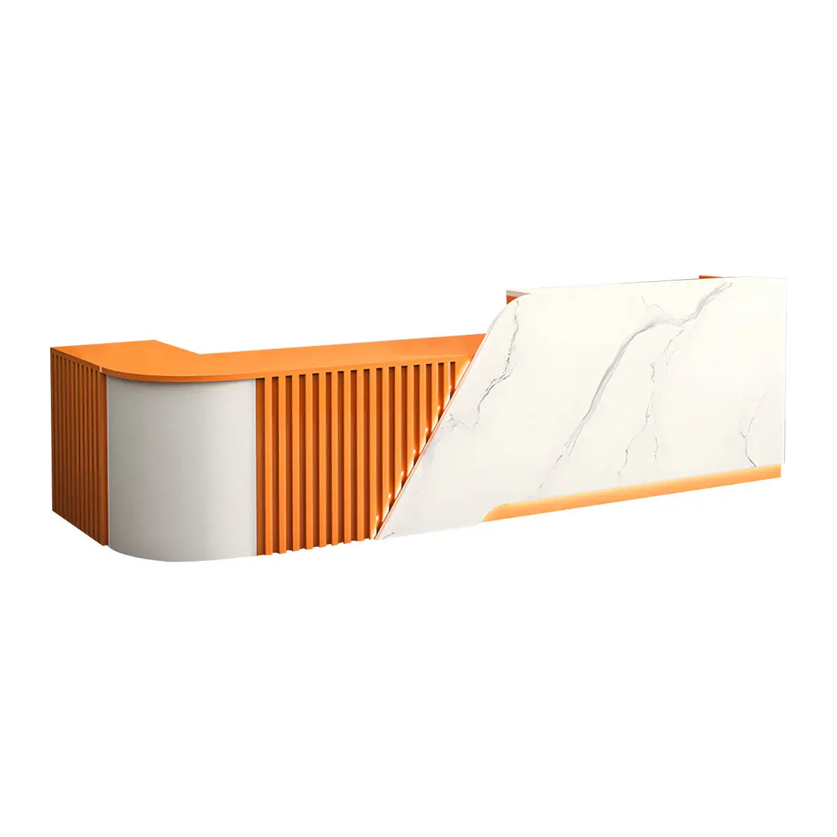 Modern L-Shaped Reception Desk with LED for Medical Clinics Offices ANZHAP- JDT-2248-mainpictures 22