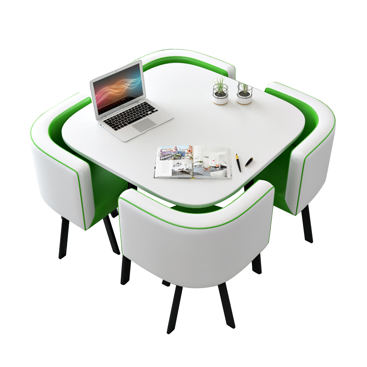 Modern Nesting Table and Chairs for Boutique Office Breakrooms - ANZHAP JDZH-009 Main picture055