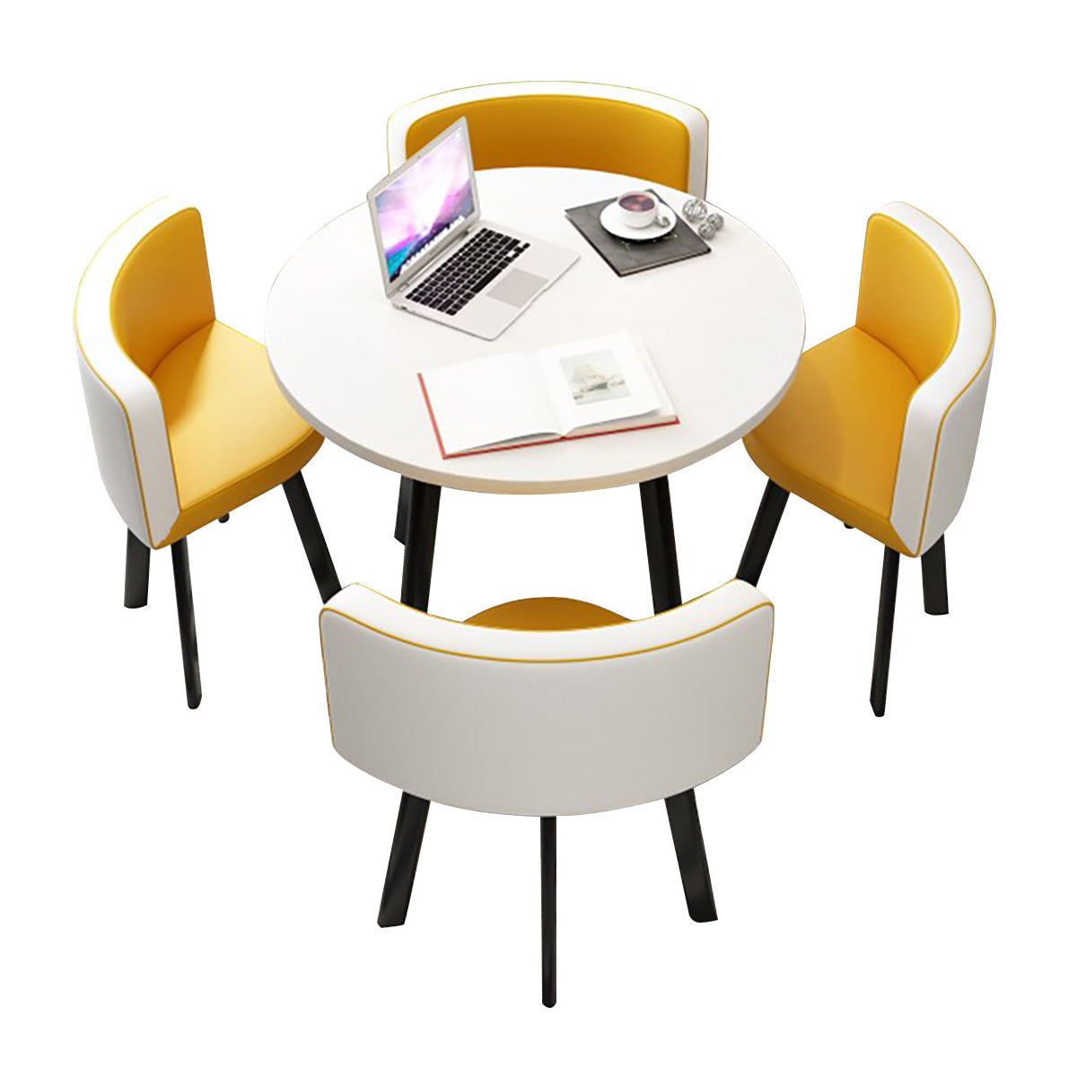 Modern Nesting Table and Chairs for Boutique Office Breakrooms - ANZHAP JDZH-009 Main picture 031