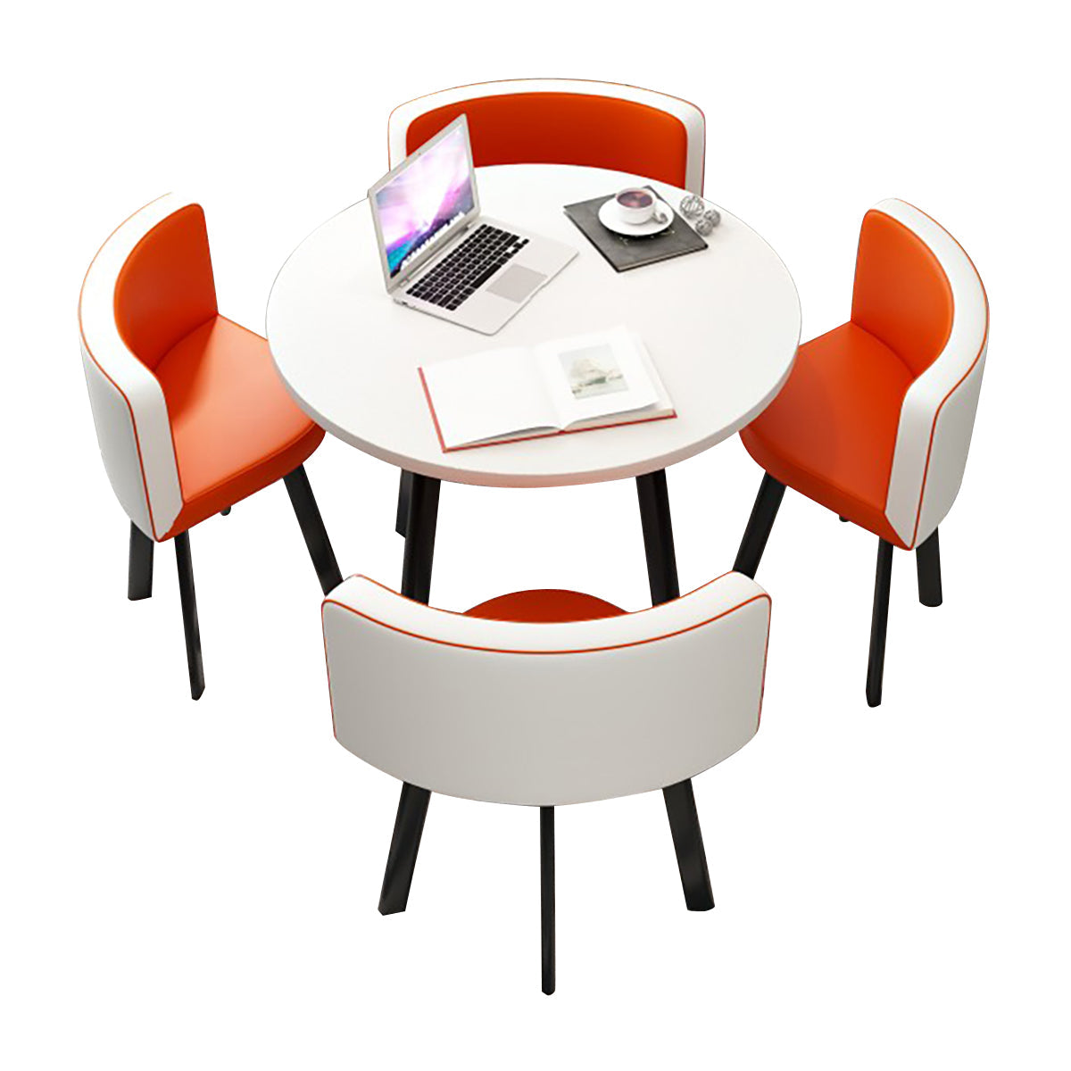 Modern Nesting Table and Chairs for Boutique Office Breakrooms - ANZHAP JDZH-009 Main picture 033