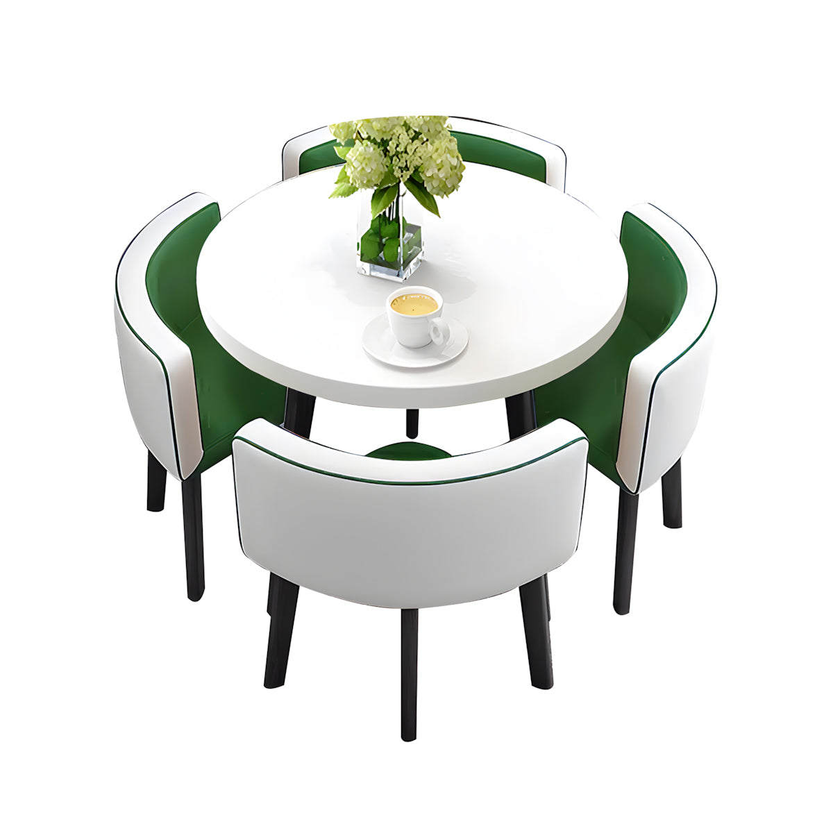 Modern Nesting Table and Chairs for Boutique Office Breakrooms - ANZHAP JDZH-009 Main picture 035