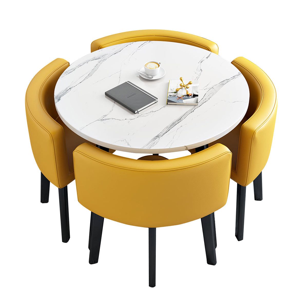 Modern Nesting Table and Chairs for Boutique Office Breakrooms - ANZHAP JDZH-009 Main picture 040