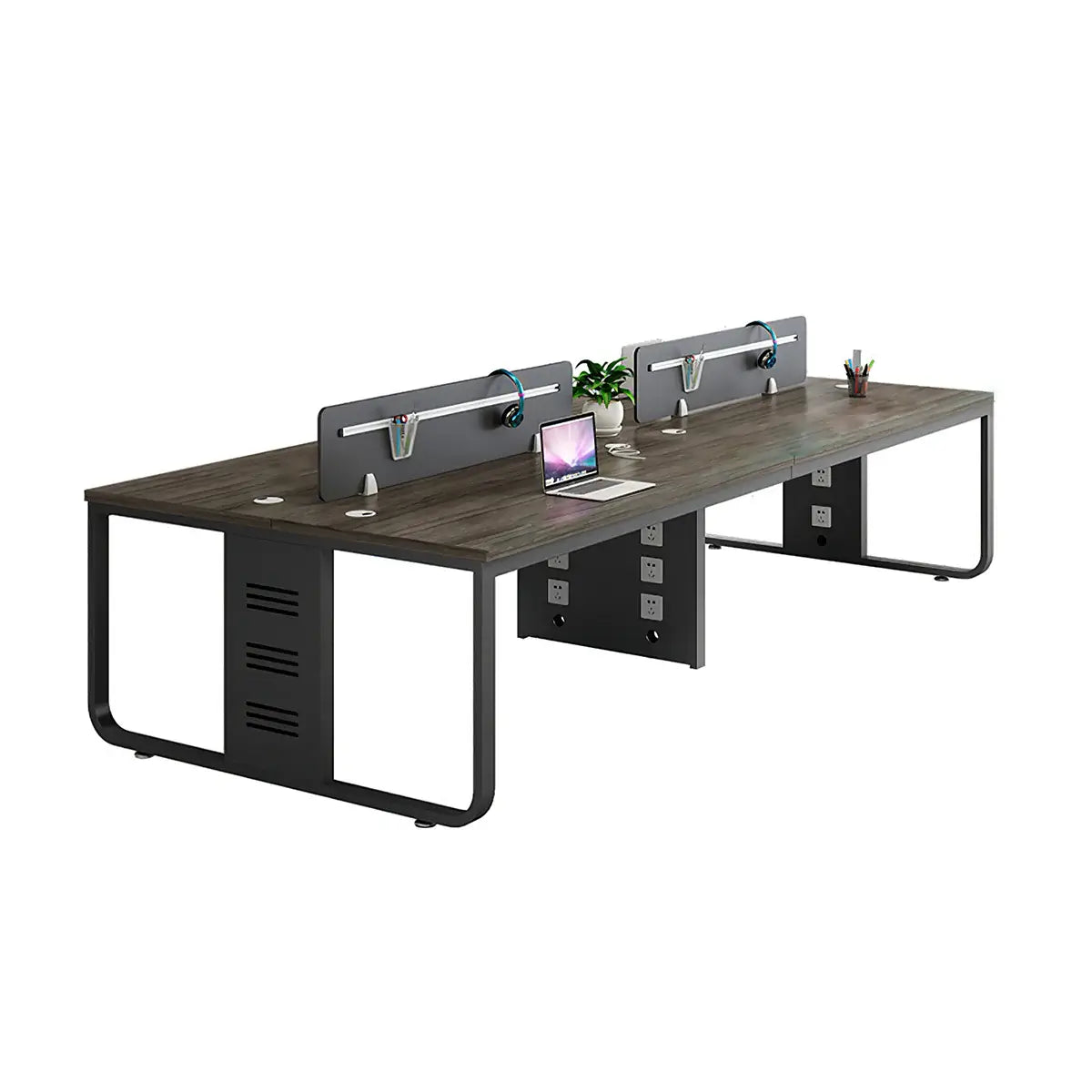 Modern Oak Office Table - Aesthetic Minimalist PC Desk ANZHAP-YGZ-1088-mainpictures 41